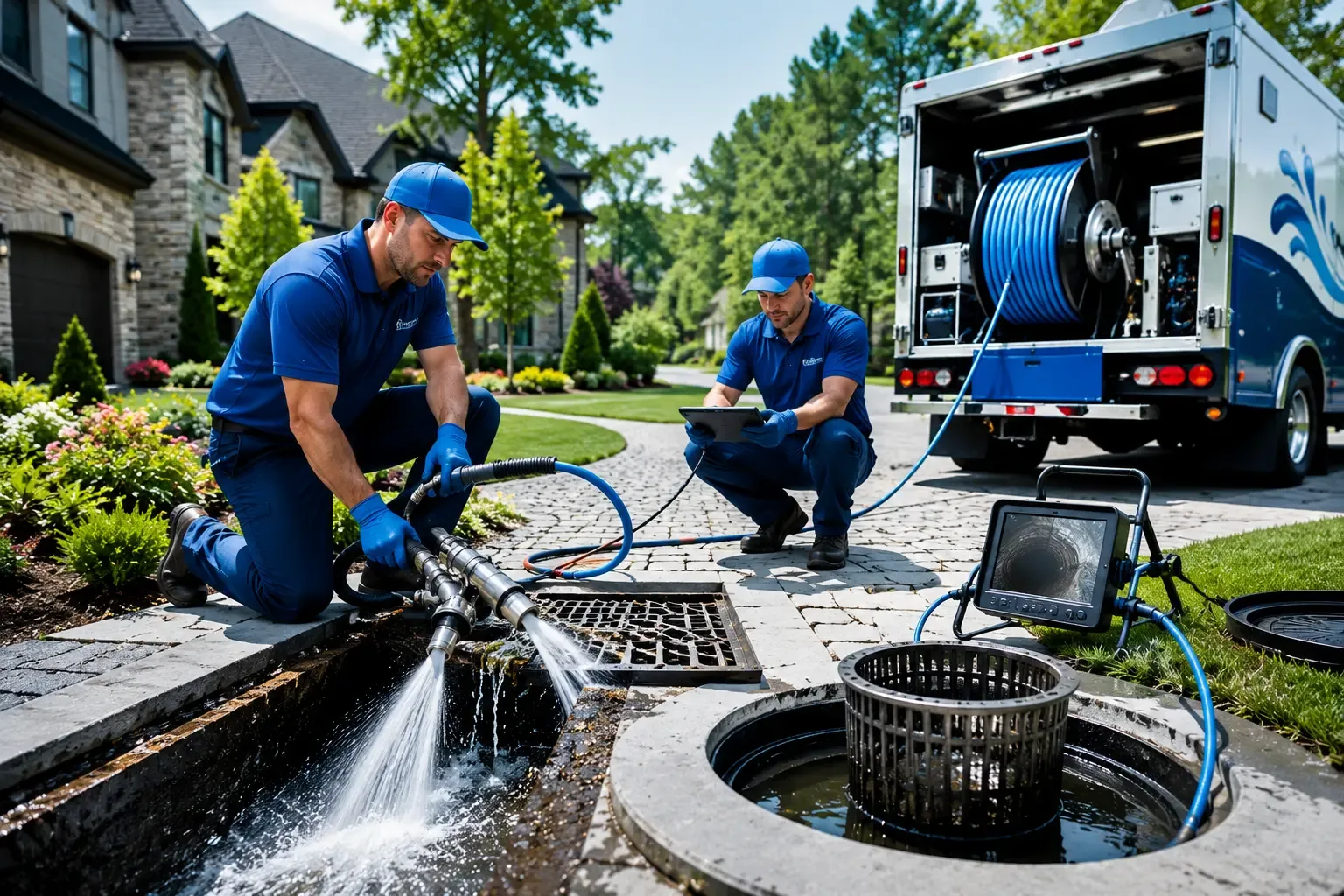 Local outdoor drain cleaning professionals in Wellston, OK