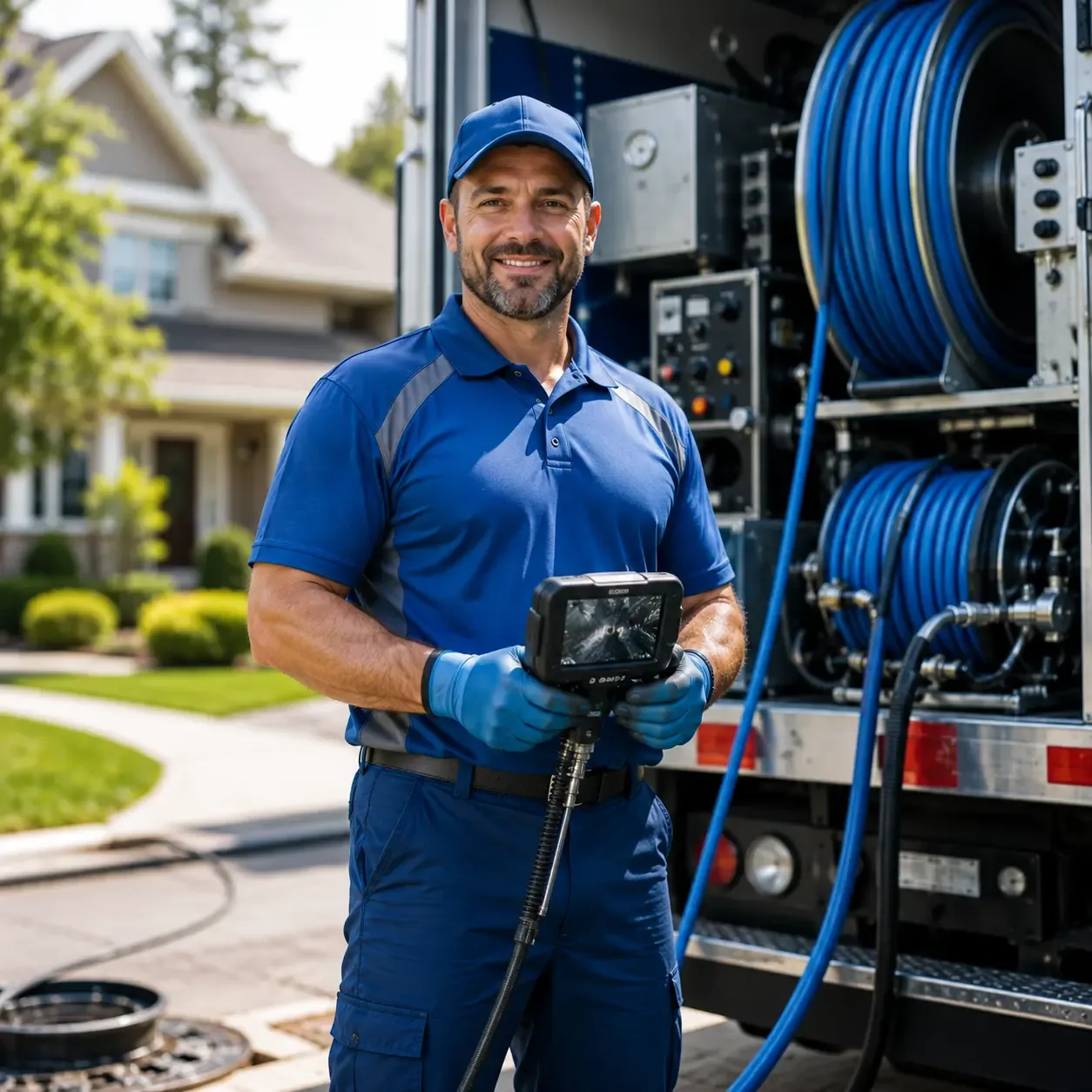 Local outdoor drain cleaning specialists in Wellston, OK